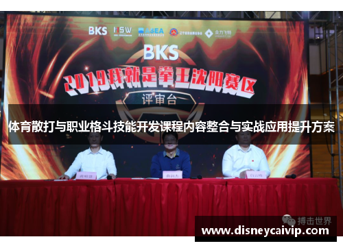 体育散打与职业格斗技能开发课程内容整合与实战应用提升方案
